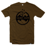 Saint John 3 Sisters T-shirt Brown