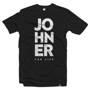 Johner for Life T-shirt (Black)