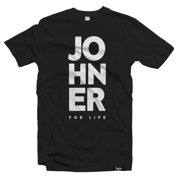 Johner for Life T-shirt (Black)