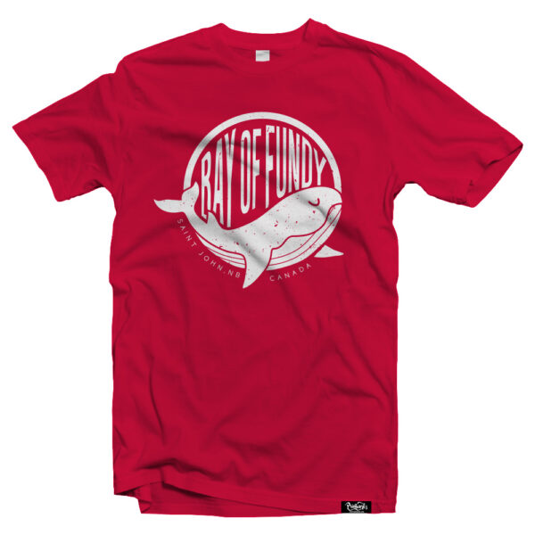 Bay of Fundy T-shirt (Red)