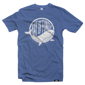 Bay of Fundy T-shirt (Heather Blue)