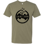 Saint John 3 Sisters T-shirt Olive